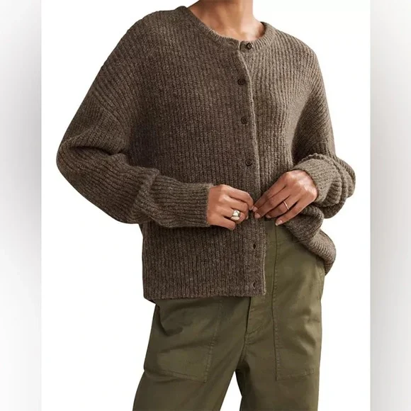 Jenni Kayne Hayes Crewneck Cardigan - Picture 1 of 7